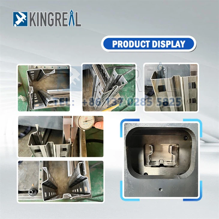 4-Shelf Upright Rack Roll Forming Machine